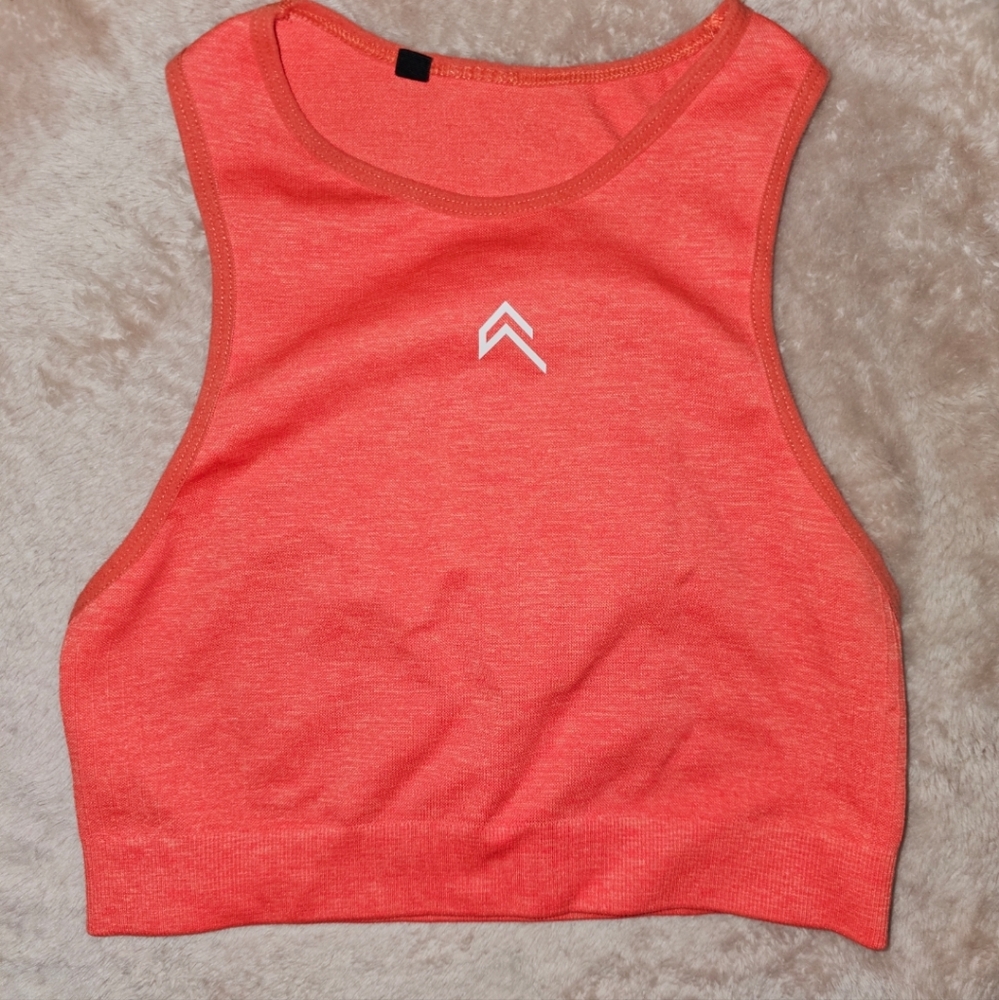 Oner Active- Classic Seamless Tank Top - coral small
